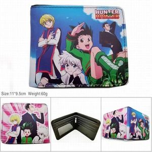 Japanese Anime Hunter X Hunter Characters One Size Leather Purse Green Wallet A